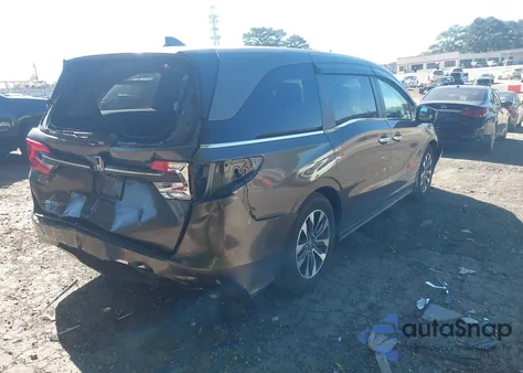 2022 Honda Odyssey Ex-L from USA, damaged, VIN 5FNRL6H79NB052237